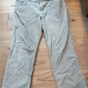 Talbots Women's Straight Leg cordoroys in Beige